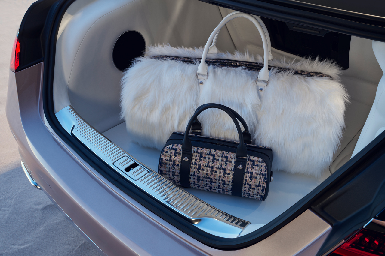 mercedes maybach details haute voiture car exclusive fashion boucle linen s class 680