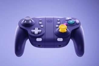 A GameCube-style Switch controller without stick drift (thank god)