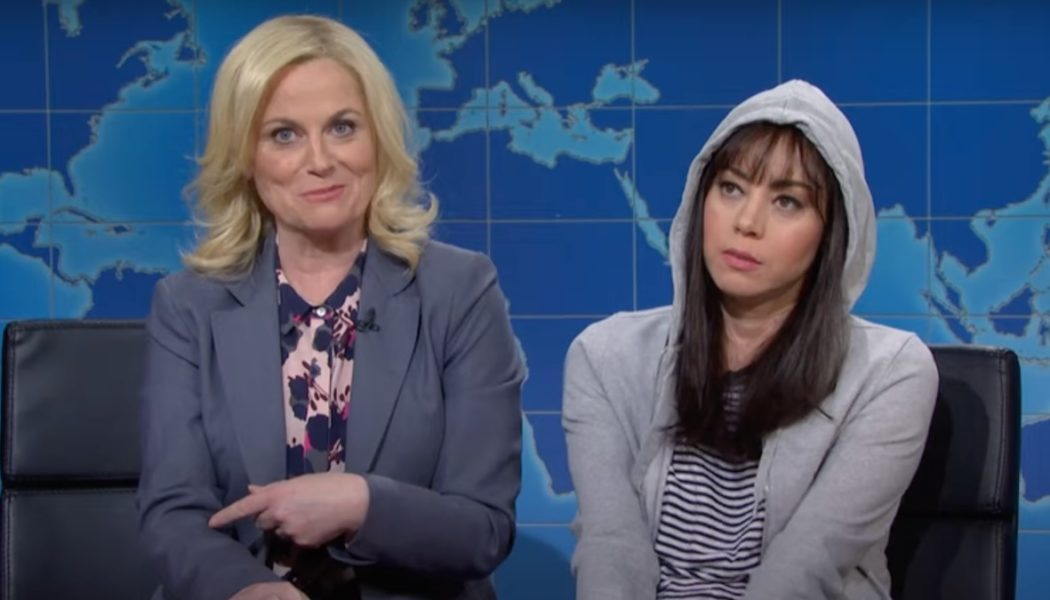 Aubrey Plaza and Amy Poehler Reprise Parks and Recs Characters on SNL