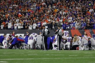 Bills Safety Damar Hamlin in Critical Condition After Collapsing on Field With Confirmed Cardiac Arrest