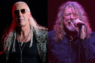 DEE SNIDER Explains His Comments About ROBERT PLANT: 'You Can't Put Me And Him In The Same Category'