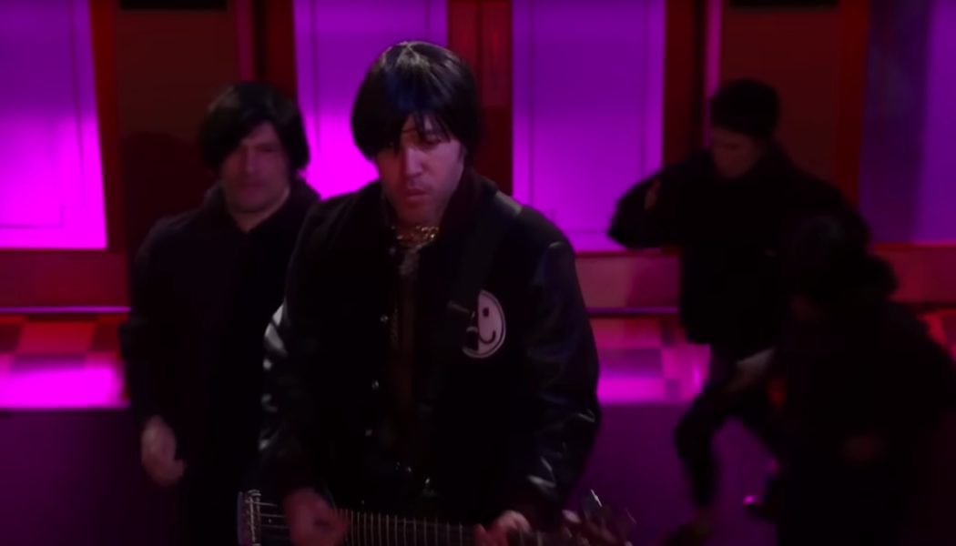 Fall Out Boy Enlist Pete Wentz Clones for “Love from the Other Side” on Kimmel: Watch