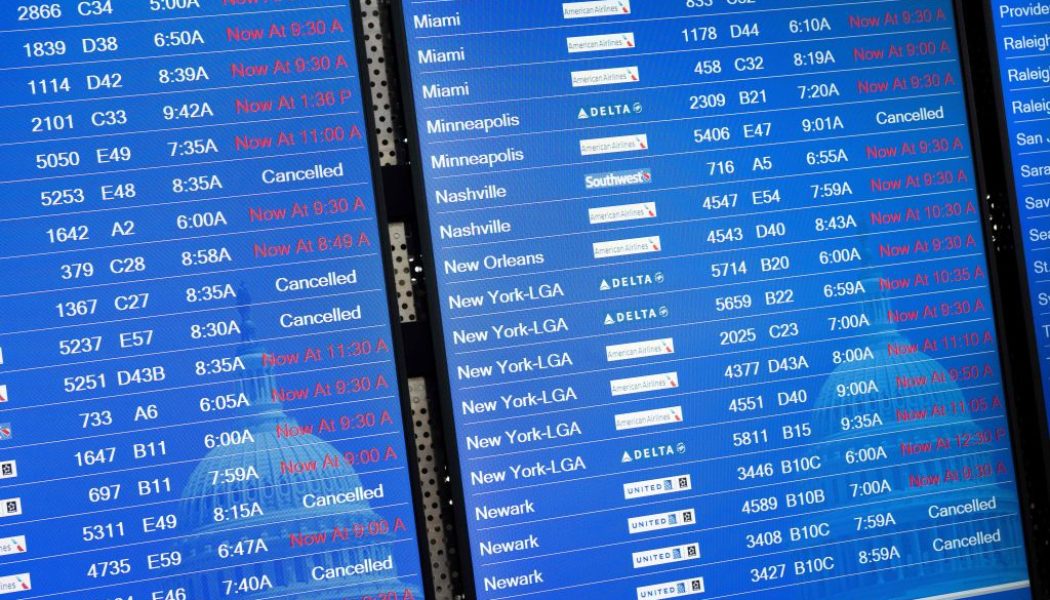 Grounded: Unprecedented FAA System Outage Causes Nightmarish Delays For Travelers Across US