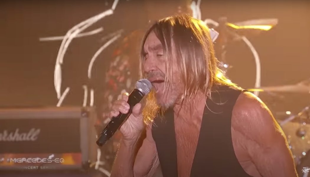 Iggy Pop and The Losers Perform “Frenzy” on Kimmel: Watch