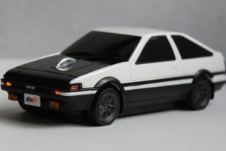 ‘Initial D’s Iconic Toyota AE86 Trueno Now Comes as a Wireless Mouse