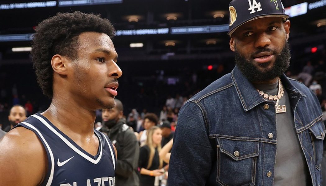 LeBron James Weighs in on Son Bronny's Chances To Play at Any College