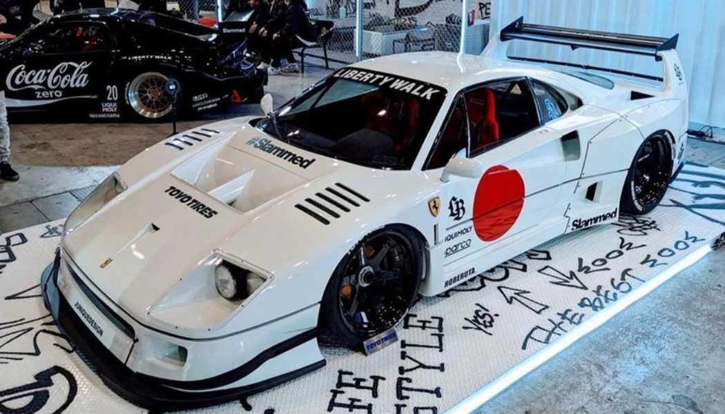 Liberty Walk Unveils Widebody Ferrari F40