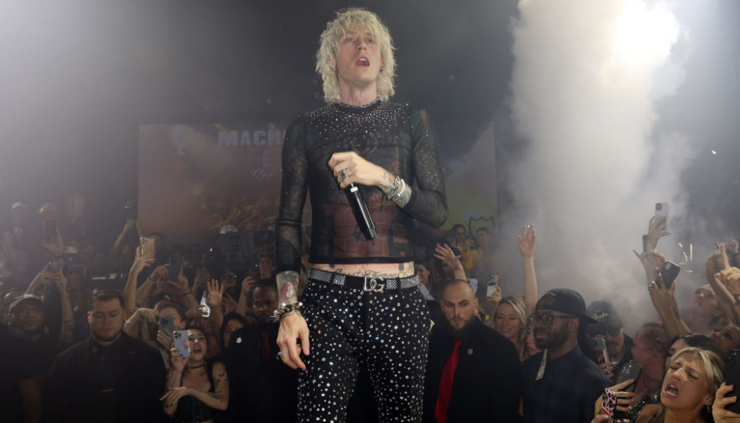 Machine Gun Kelly Calls Critics Of His Wild Fashion Sense “Insecure”