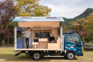 Mitsubishi’s NOMADPro Canter Truck Concept Puts the “Remote” in “Remote Work”