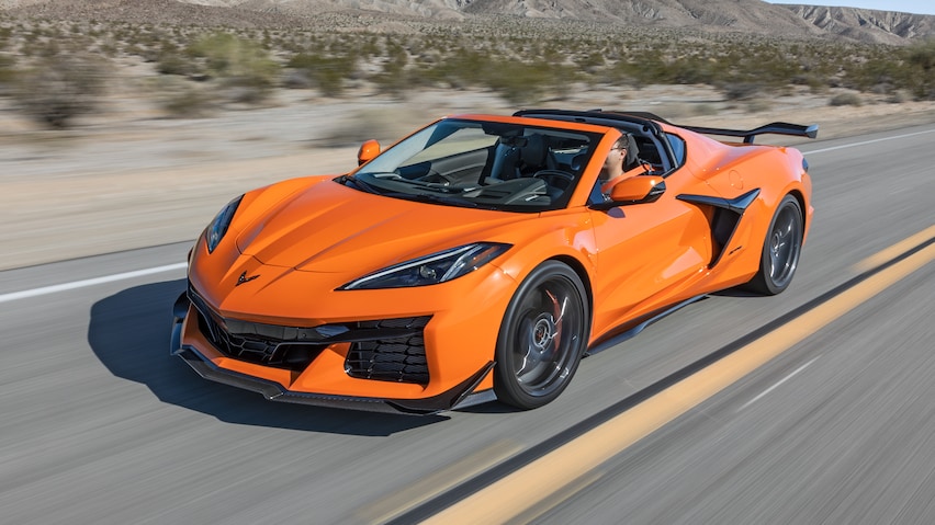 The Chevrolet Corvette Z06 Is the 2023 MotorTrend Performance Vehicle of the Year