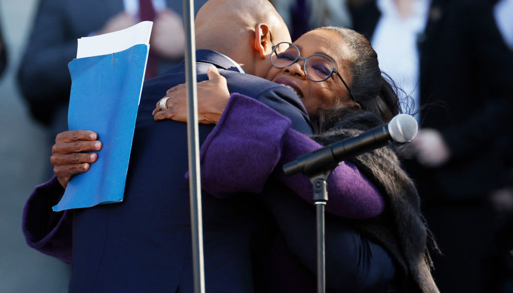 Oprah Winfrey On Hand For Inauguration Of Maryland Gov. Wes Moore