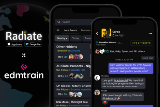 Radiate Partners With Edmtrain to Create a New Way to Find Local EDM Shows and Meet New Friends