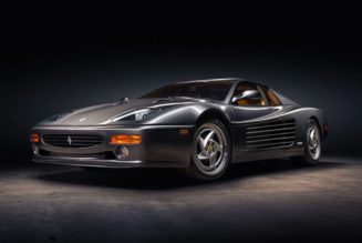 RM Sotheby’s Set To Auction 1995 Ferrari F512 M