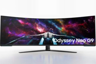 Samsung makes Mini LED even bigger with the Odyssey Neo G9