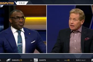 Skip Bayless and Shannon Sharpe clash live on Undisputed over Damar Hamlin tweet