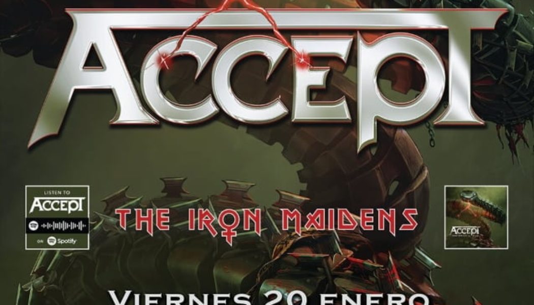 Watch ACCEPT Perform In Barcelona During January/February 2023 European Tour