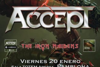 Watch ACCEPT Perform In Barcelona During January/February 2023 European Tour