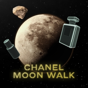 A visual for Chanel's "Moon Walk" video game. 