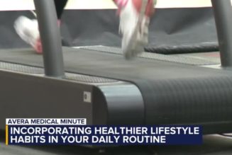 Avera Medical Minute: Practicing healthy lifestyle habits - Dakota News Now