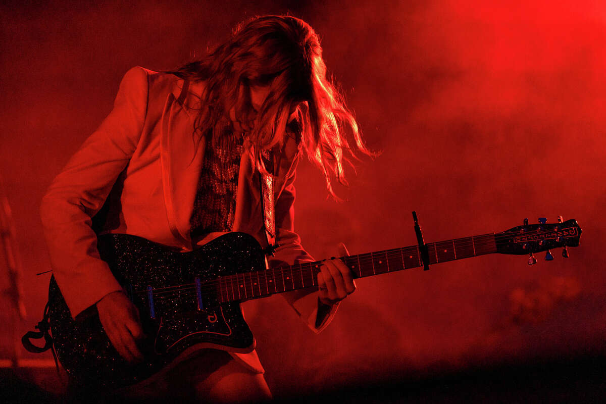 Phoebe Bridgers performs at Outside Lands in Golden Gate Park in San Francisco on Friday, Aug. 5, 2022.