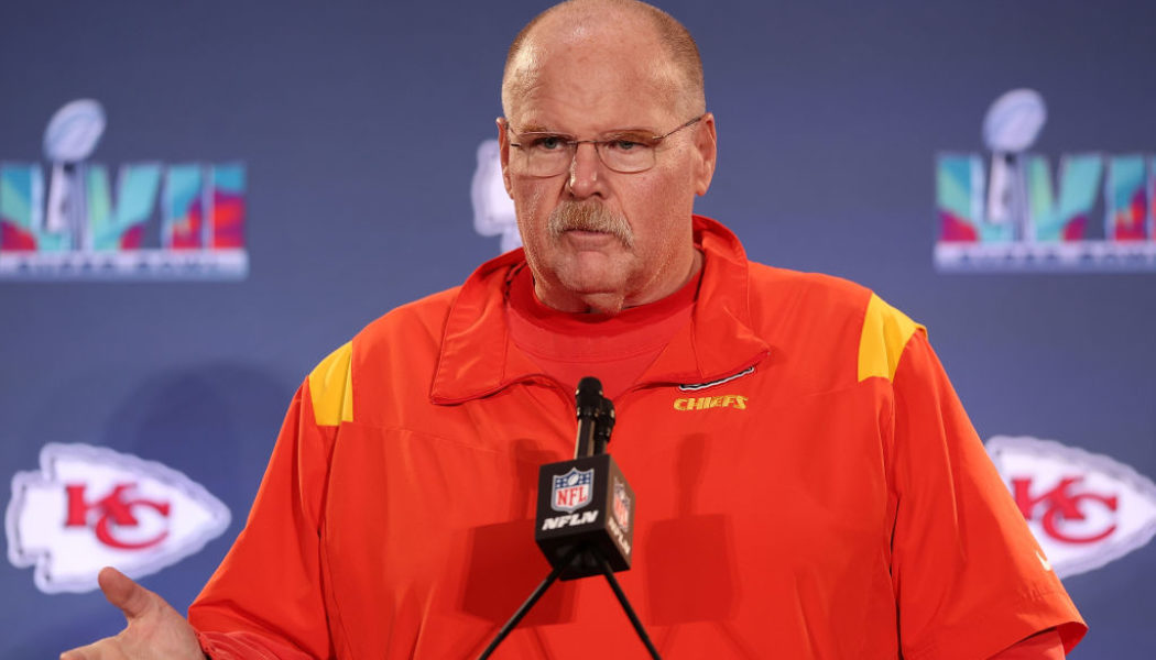 Chiefs Head Coach Andy Reid Namedrops Fat Boys, Jay-Z & More At News Conference
