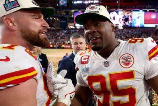 Chiefs star Chris Jones' interaction with Roger Goodell raises eyebrows during Super Bowl celebration - Fox News