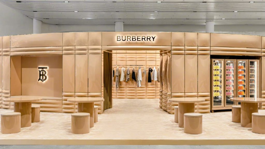 luxury China international consumer expo burberry