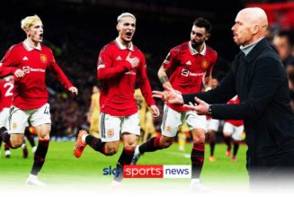 Man Utd 2-1 Barcelona (agg: 4-3) - Erik ten Hag calls Europa League win his biggest as Man Utd manger - Sky Sports