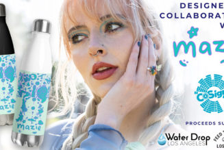 mazie and Consequence Announce Exclusive Water Bottle Collaboration to Support Charity
