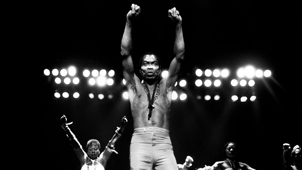 Kuti was known as an incredible performer; Paul McCartney said that he and Africa 70 'were the best band I’ve ever seen live' (Credit: Getty Images) Kuti was known as an incredible performer; Paul McCartney said that he and Africa 70 'were the best band I’ve ever seen live' (Credit: Getty Images)