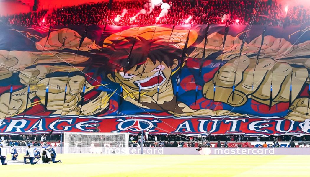 Paris Saint-Germain Fans Put on a 'One Piece' Luffy Display