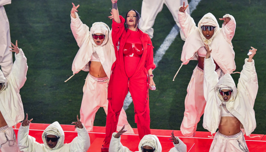 Rihanna & Her Baby Bump Rocked The Super Bowl LVII Halftime Show