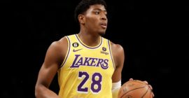 Rui Hachimura’s No. 28 Lakers Jersey Pays Tribute to Kobe and Gigi Bryant