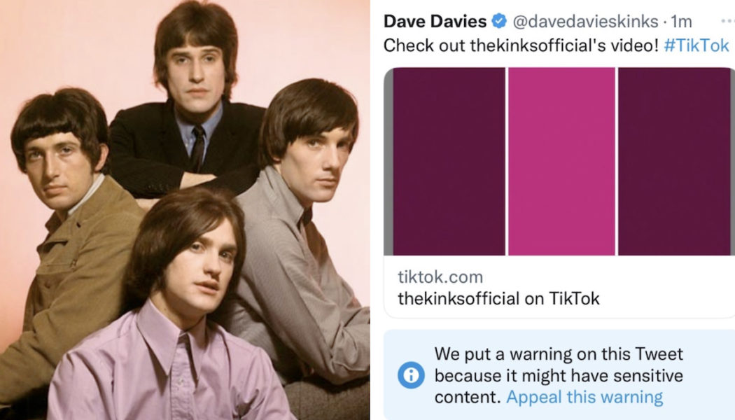 The Kinks Ask Elon Musk to “Please Stop [Twitter] Putting Warnings” on Their Music