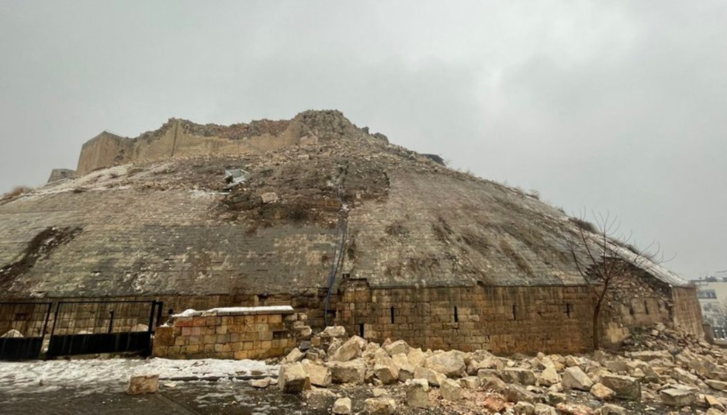 Turkey's Gaziantep Castle Destroyed in Earthquake