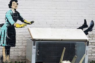 UPDATE: Banksy's 'Valentine's Day Mascara' Mural Has Been Dismantled By Local Authorities