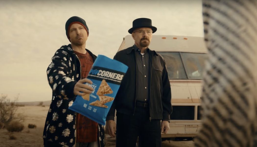 Walter and Jesse Sling Blue Product in Breaking Bad Super Bowl Commercial: Watch
