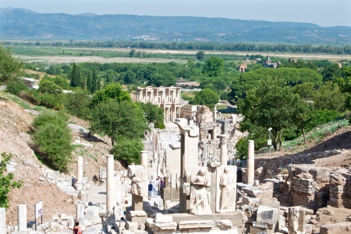 One of our tips for visiting Ephesus is to start at the Lower Gate