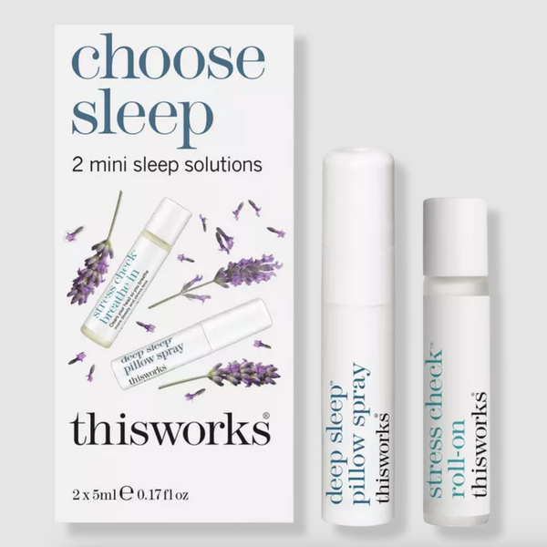Choose Sleep Pillow Spray & Aromatherapeutic Rollerball Set
