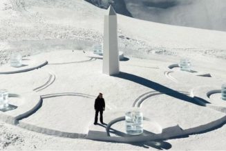 Daniel Arsham Teams Up With Hublot to Build a Sundial Made of Snow and Ice at the Matterhorn