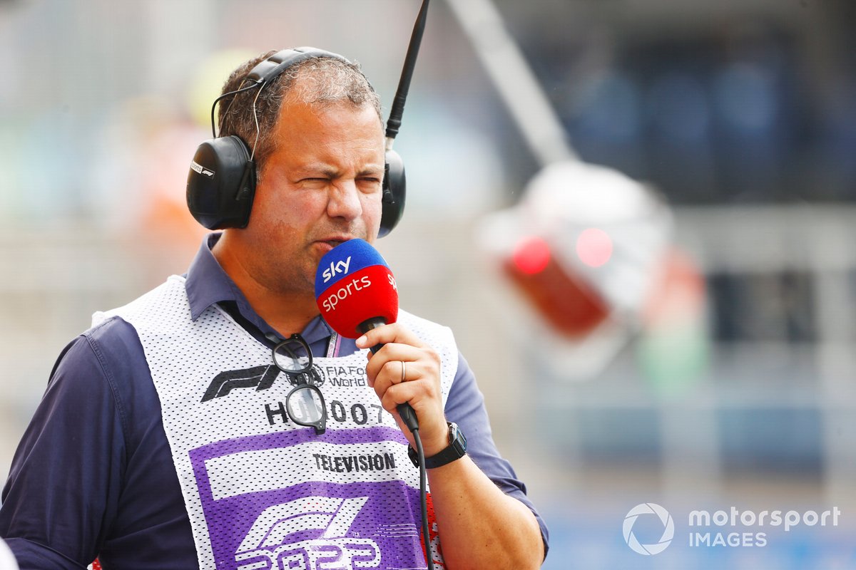 Ted Kravitz, Pit Lane Reporter, Sky Sports F1