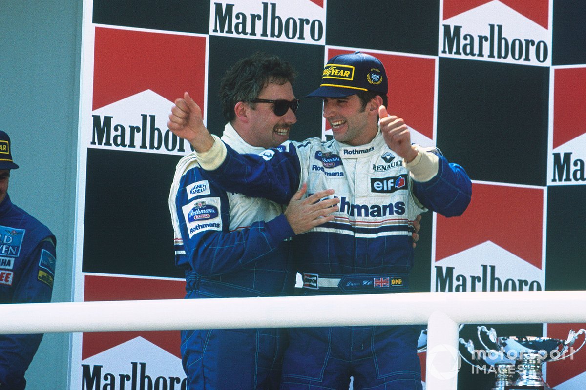Damon Hill, Williams with Ian Harrison