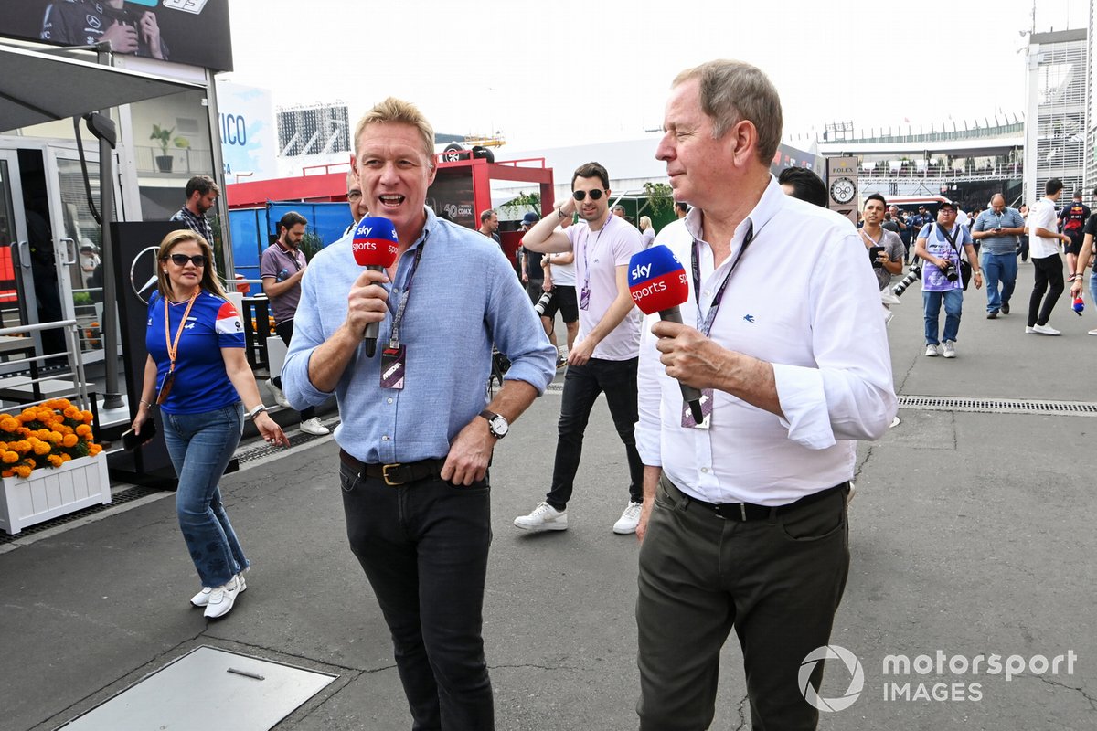 Simon Lazenby, Sky TV, Martin Brundle, Sky TV 