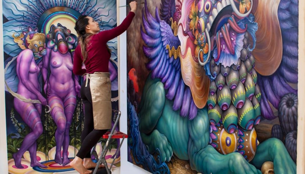 Hannah Yata Balances 'The Alchemy and the Ecstasy' at Allouche Gallery in NYC