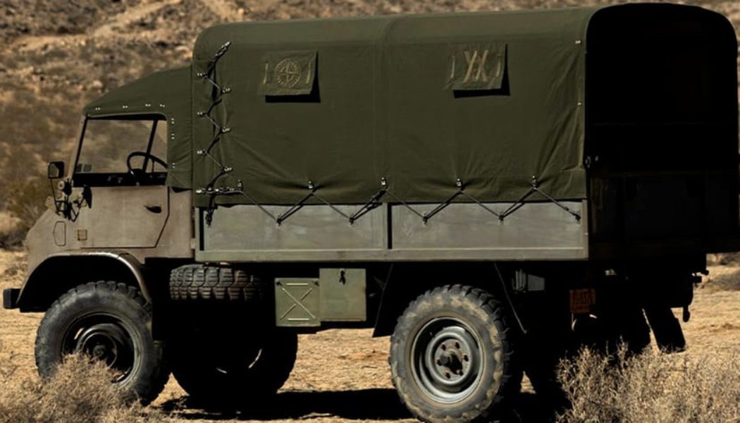 Here's a Closer Look at the Daniel Arsham x Stone Island Mercedes-Benz Unimog 404