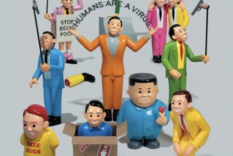 Joan Cornellá and AllRightsReserved Celebrate Their 10th Collaboration With the ‘Humans Are a Virus’ Vinyl Figure