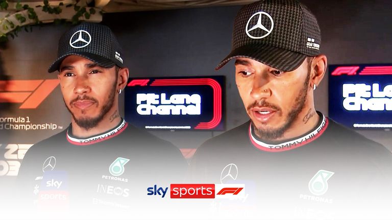 A deflated Lewis Hamilton says he doesn't feel connected to his Mercedes but is trying to give it everything he has ahead of the Saudi Arabian Grand Prix