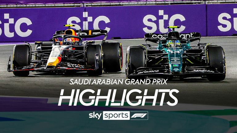 Highlights of the Saudi Arabian Grand Prix at Jeddah Corniche Circuit