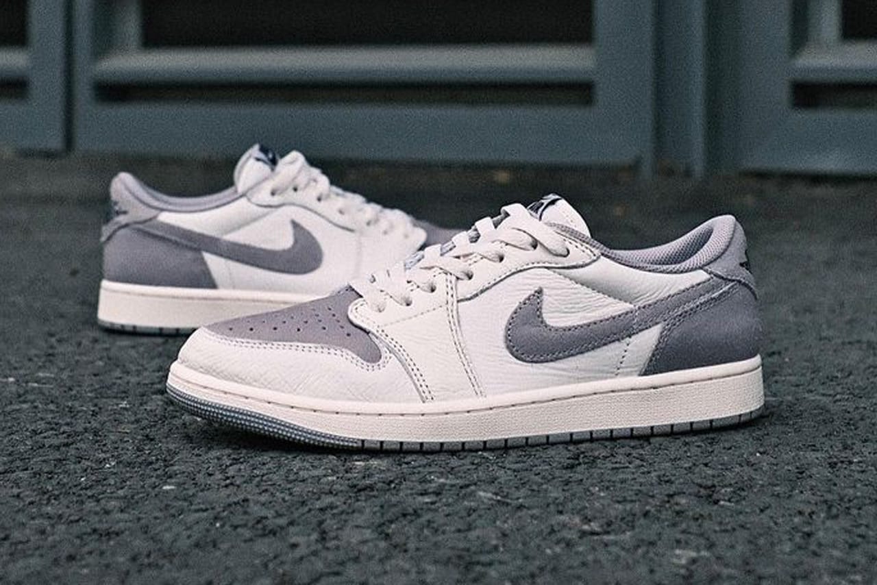 First Look at the Air Jordan 1 Low OG "Atmosphere Grey"