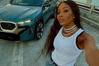 Naomi Campbell Will Design a One-Off BMW XM Hybrid Performance SUV